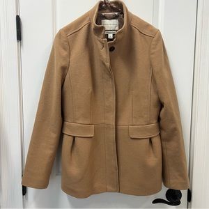 Banana Republic Peacoat- Tan/Caramel Color, Size Medium